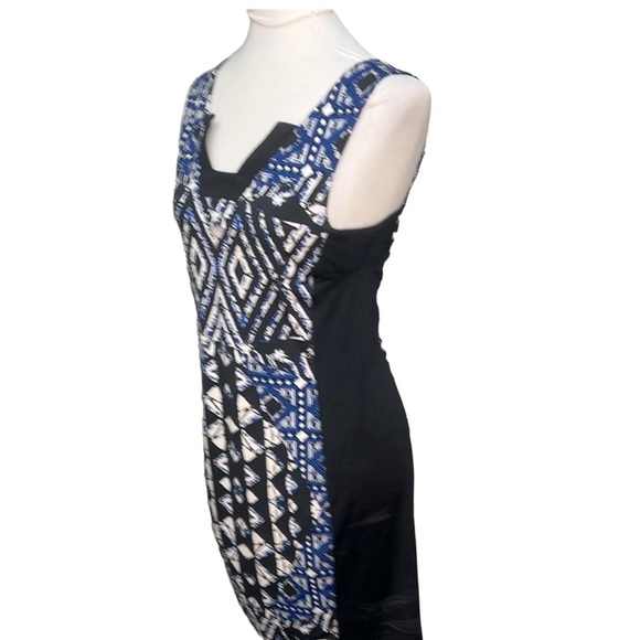 BCBG Maxazria Gila Dress Blue - Picture 3 of 5